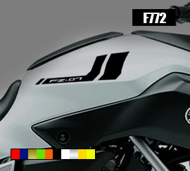 Yamaha fz07 tank stickers