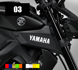 Intake side cover stickers 03