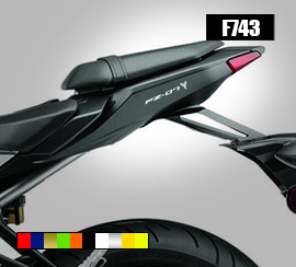 Under seat sticker 10